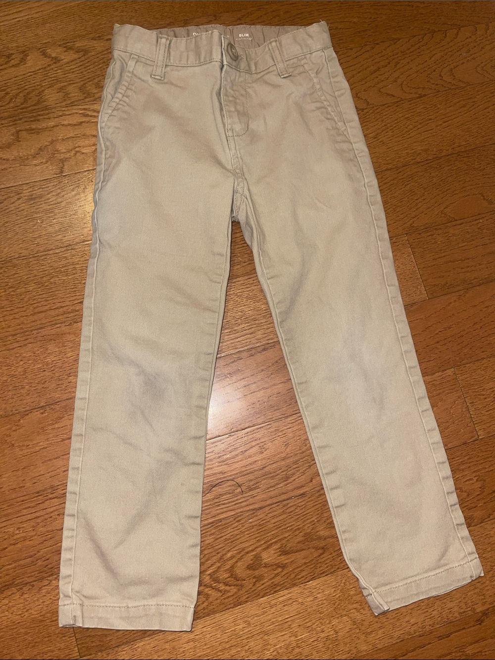 Old Navy Kids Khaki Straight-Leg Pants - Light Tan
